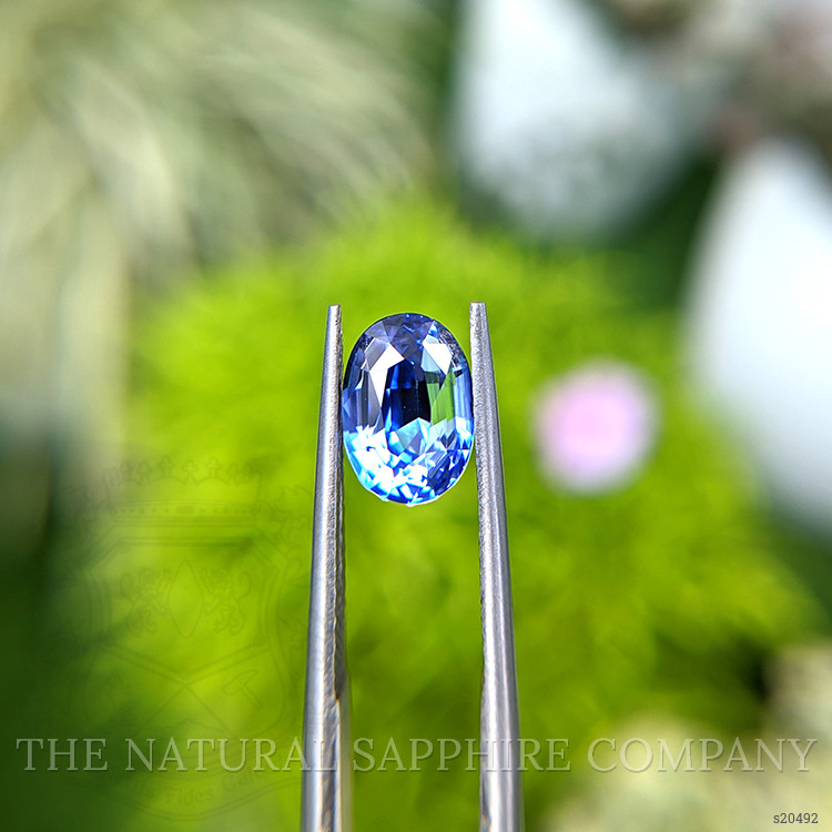 2.53 Ct. Blue Sapphire from Ceylon (Sri Lanka)