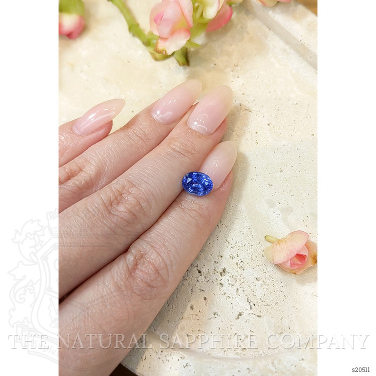 2.60 Ct. Blue Sapphire from Ceylon (Sri Lanka)