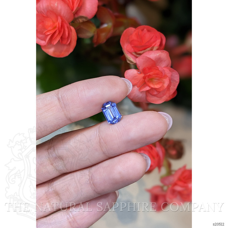 2.18 Ct. Blue Sapphire from Ceylon (Sri Lanka)