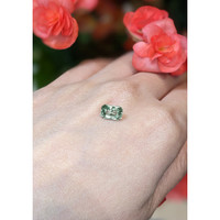 1.83 Ct. Green Sapphire from Ceylon (Sri Lanka) Life Style