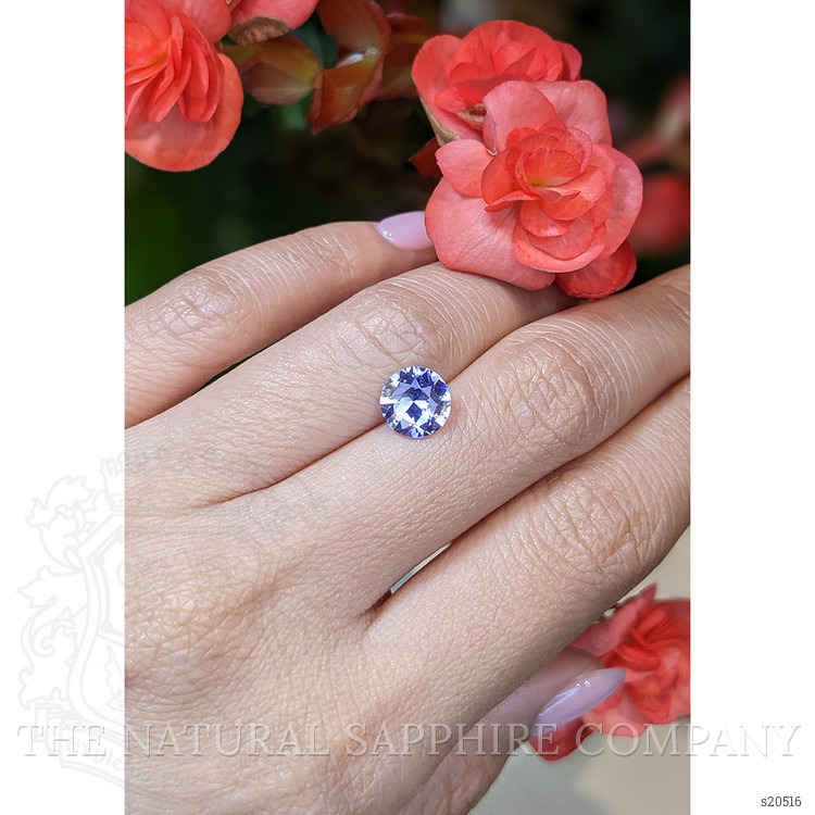 2.00 Ct. Violet Sapphire from Ceylon (Sri Lanka)