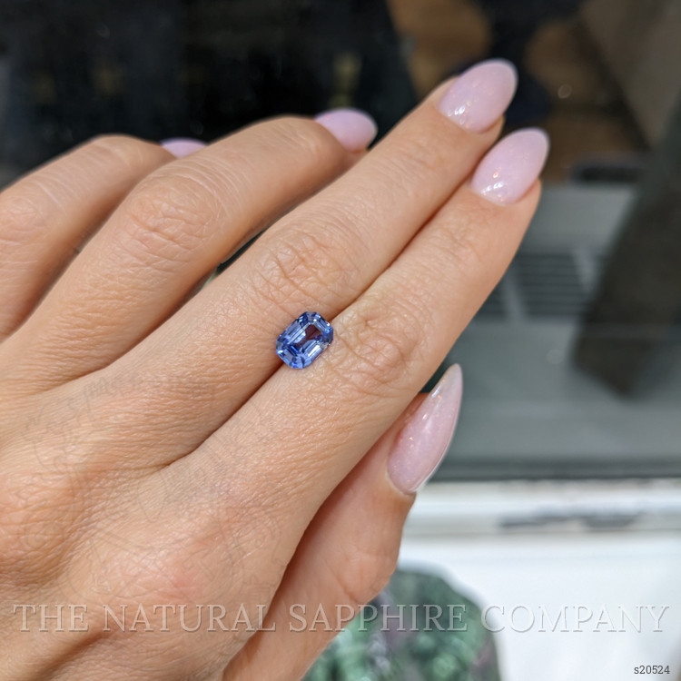 1.53 Ct. Blue Sapphire from Ceylon (Sri Lanka)