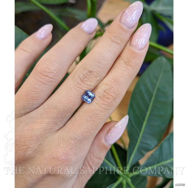1.24 Ct. Blue Sapphire from Ceylon (Sri Lanka)