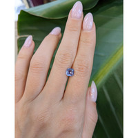 1.10 Ct. Blue Sapphire from Ceylon (Sri Lanka) Life Style