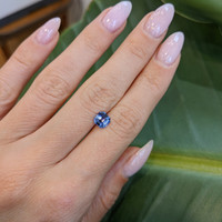 1.12 Ct. Blue Sapphire from Ceylon (Sri Lanka) Life Style