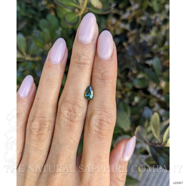1.11 Ct. Green Sapphire from Madagascar