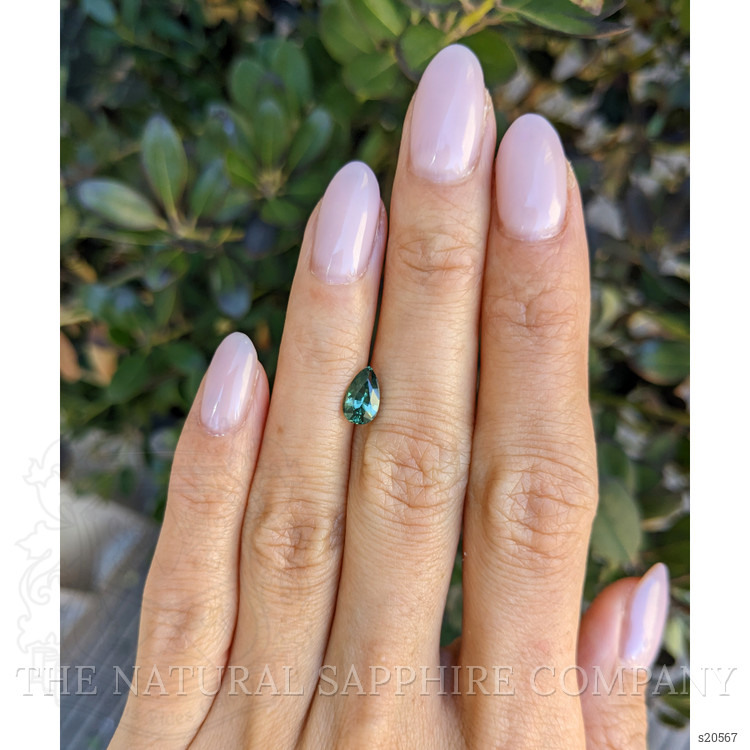1.11 Ct. Green Sapphire from Madagascar