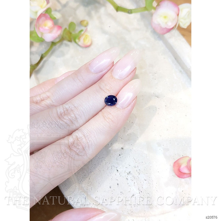 1.48 Ct. Blue Sapphire from Ceylon (Sri Lanka)