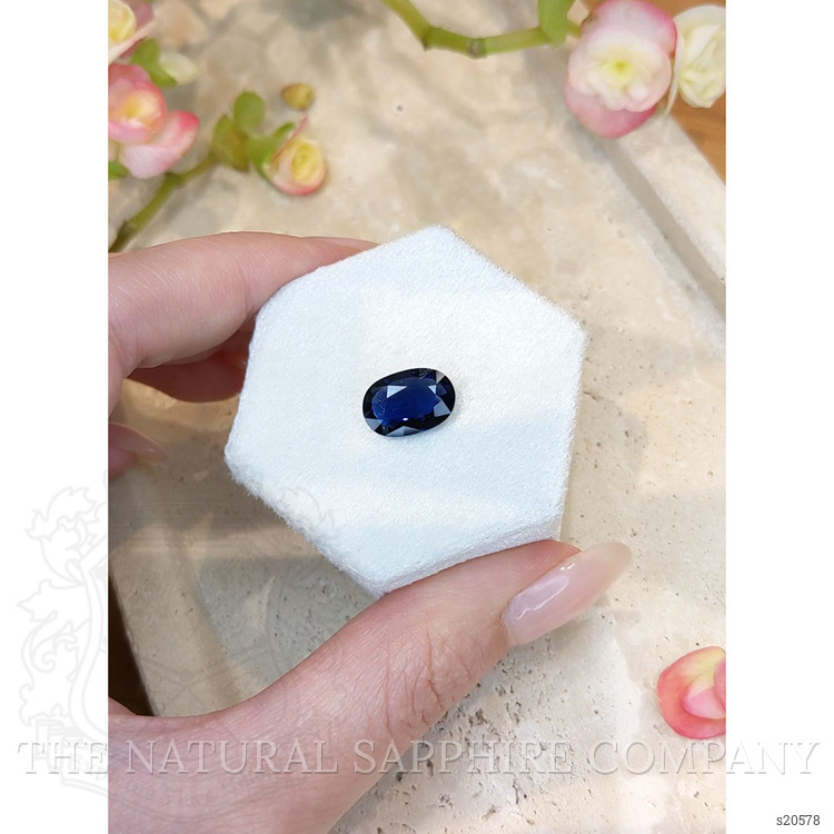 4.02 Ct. Blue Sapphire from Nigeria