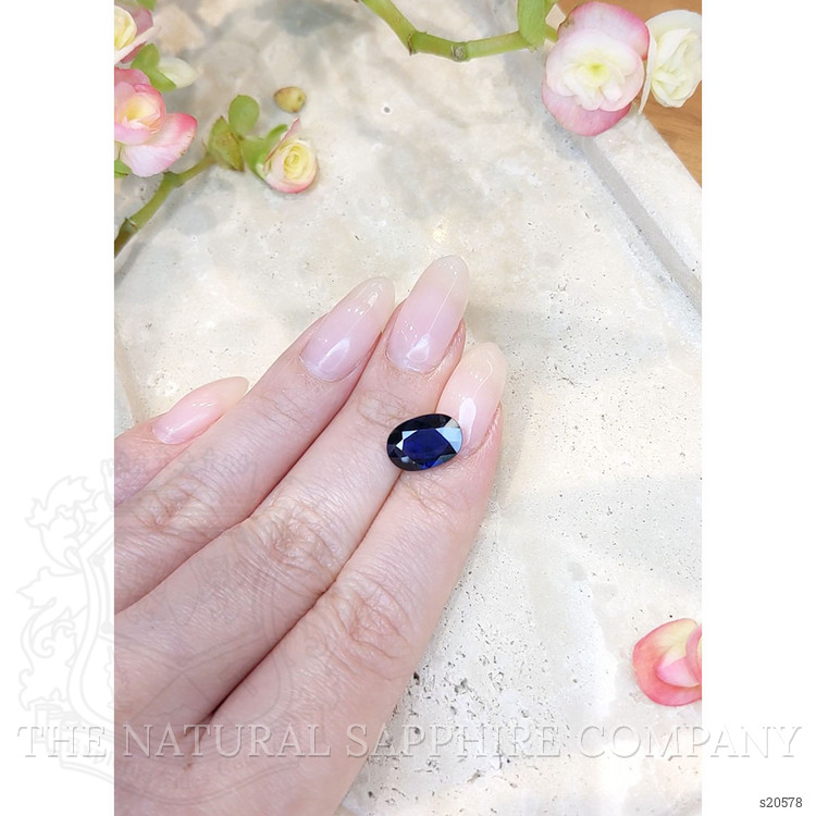 4.02 Ct. Blue Sapphire from Nigeria