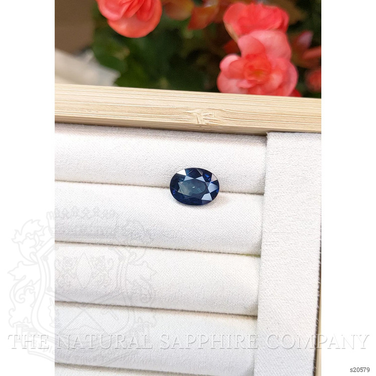 6.61 Ct. Blue Sapphire from Ceylon (Sri Lanka)