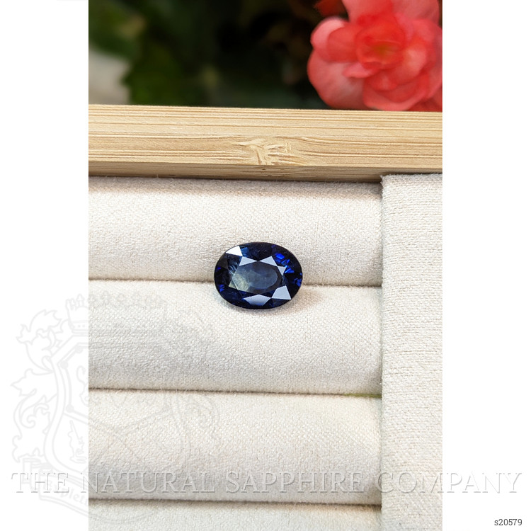 6.61 Ct. Blue Sapphire from Ceylon (Sri Lanka)