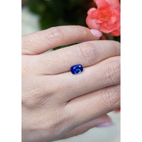 1.20 Ct. Blue Sapphire from Ceylon (Sri Lanka) Life Style