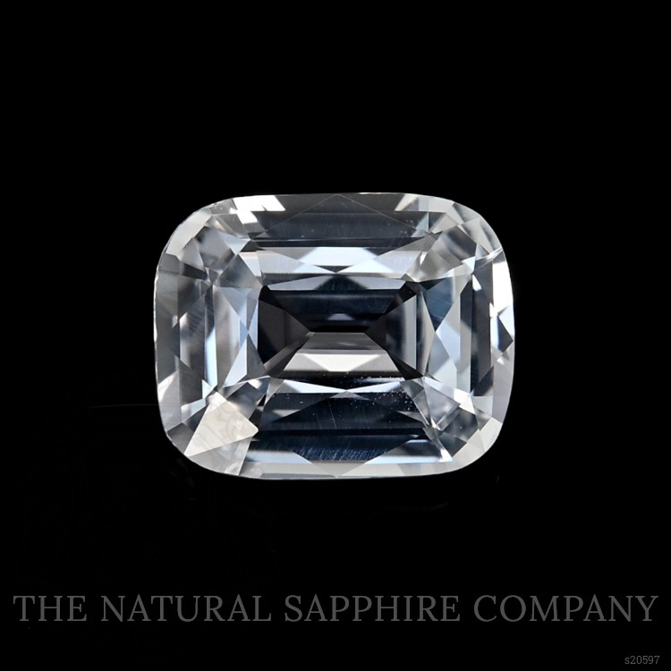 1.21 Ct. White Sapphire from Madagascar