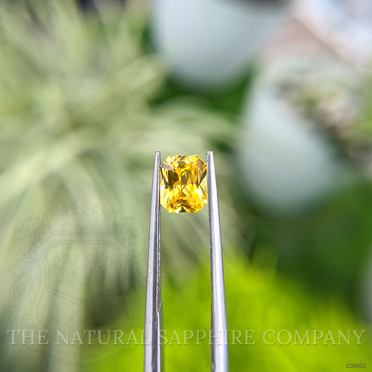 1.53 Ct. Yellow Sapphire from Ceylon (Sri Lanka)