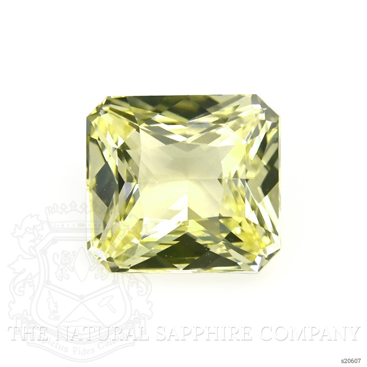 1.64 Ct. Greenish Yellow Sapphire from Madagascar