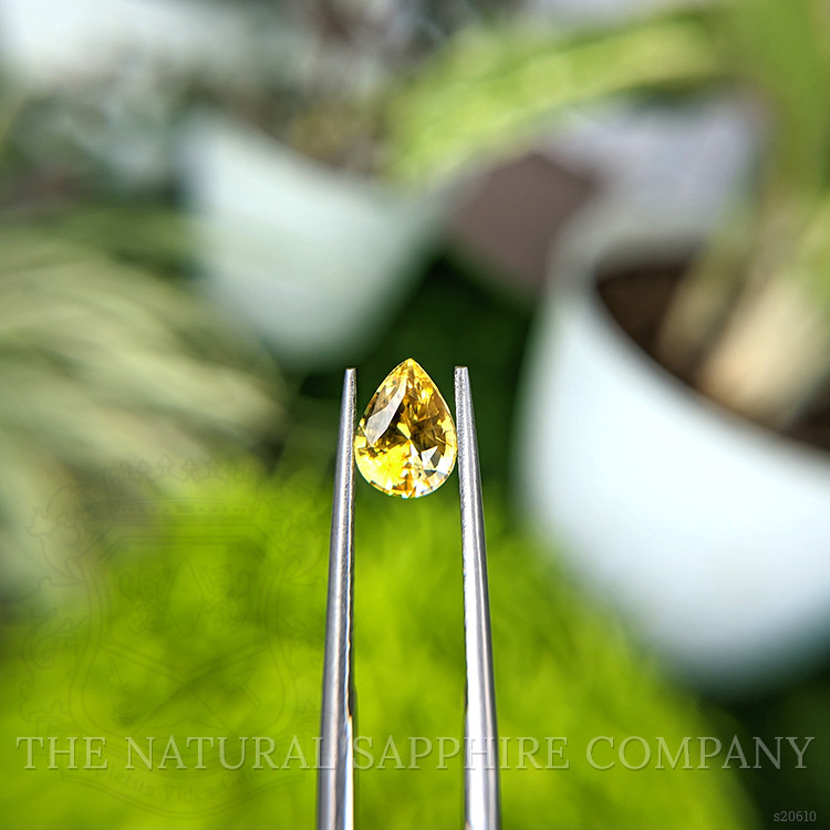 1.34 Ct. Yellow Sapphire from Ceylon (Sri Lanka)