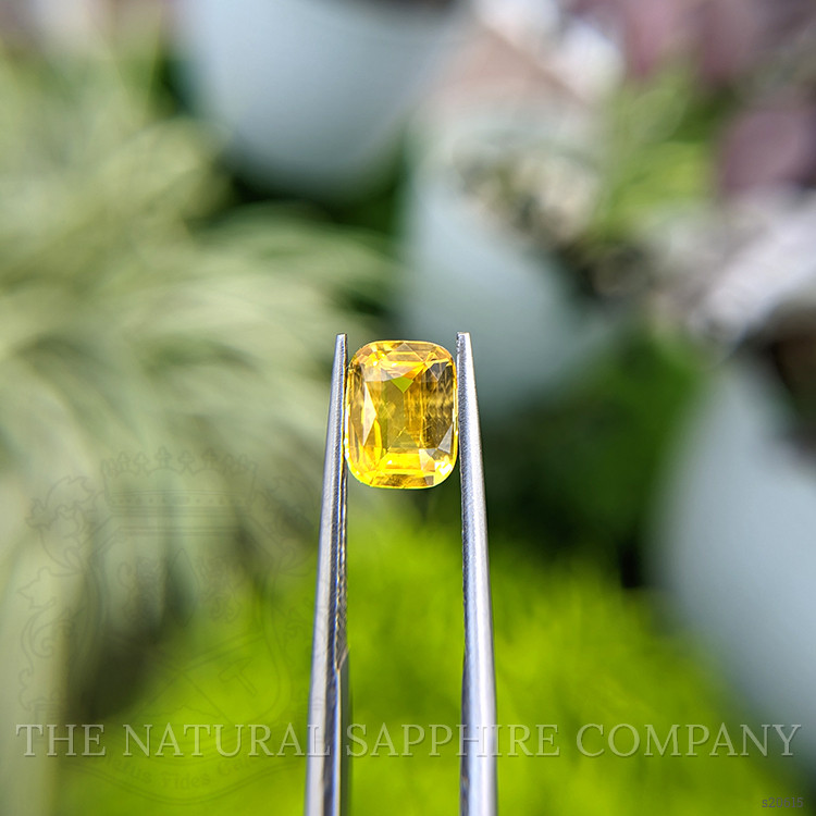 2.04 Ct. Yellow Sapphire from Ceylon (Sri Lanka)
