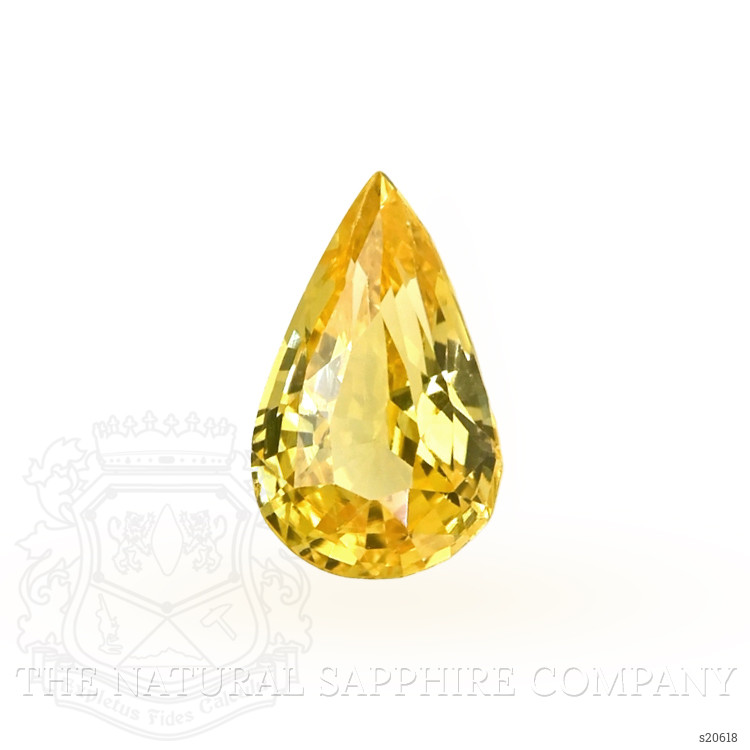 1.03 Ct. Yellow Sapphire from Ceylon (Sri Lanka)