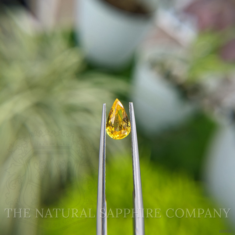 1.03 Ct. Yellow Sapphire from Ceylon (Sri Lanka)