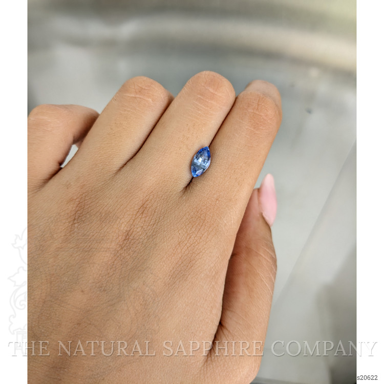 2.01 Ct. Blue Sapphire from Ceylon (Sri Lanka)