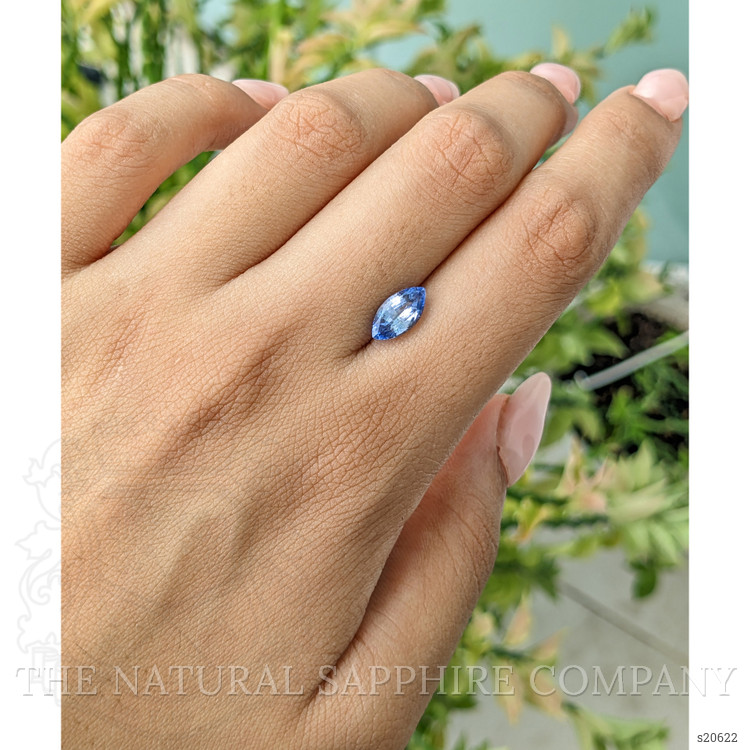 2.01 Ct. Blue Sapphire from Ceylon (Sri Lanka)