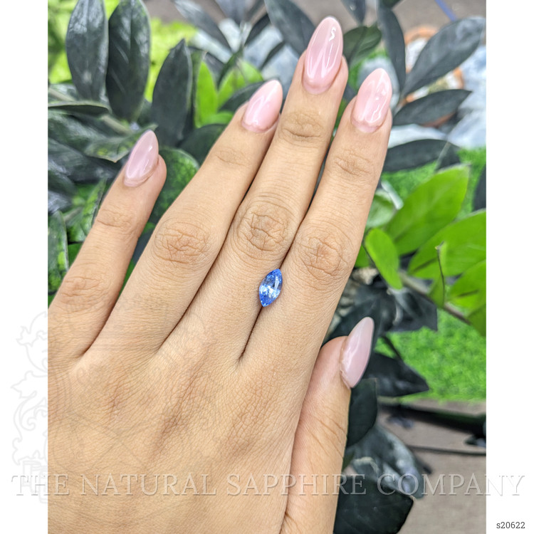 2.01 Ct. Blue Sapphire from Ceylon (Sri Lanka)
