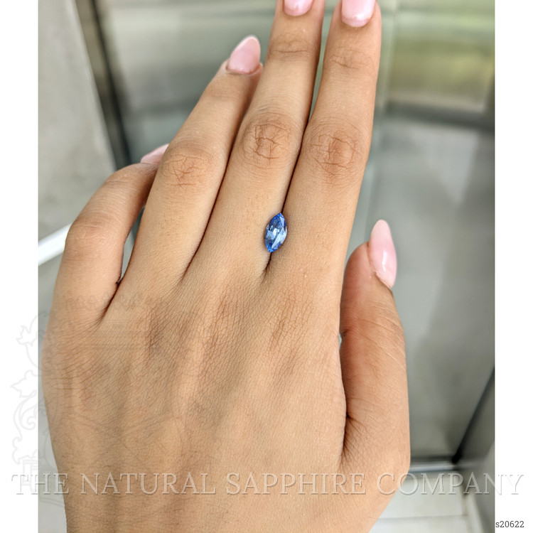 2.01 Ct. Blue Sapphire from Ceylon (Sri Lanka)