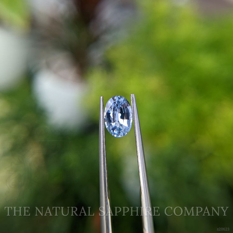 1.08 Ct. Blue Sapphire from Ceylon (Sri Lanka)