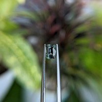 1.08 Ct. Bluish Green Sapphire from Tanzania Life Style