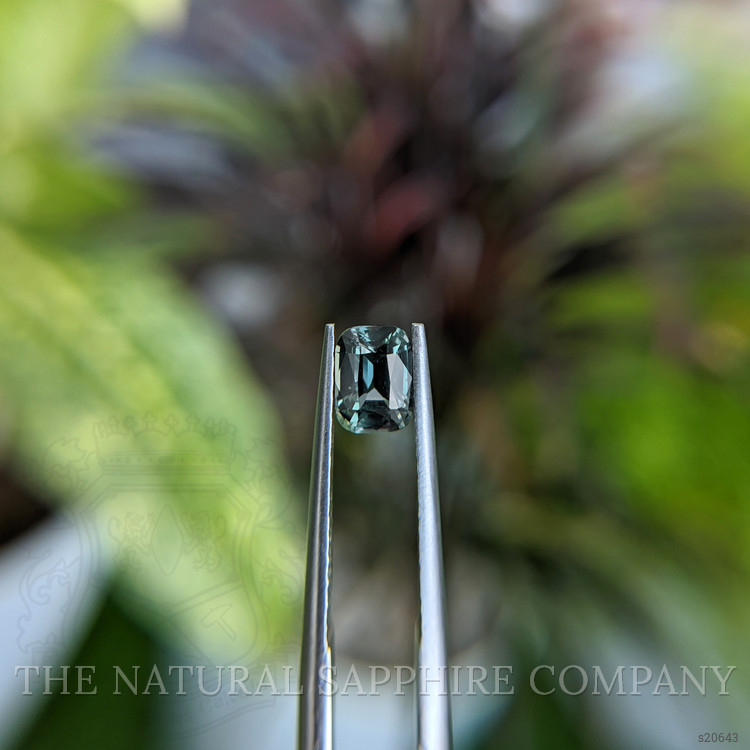 1.08 Ct. Bluish Green Sapphire from Tanzania