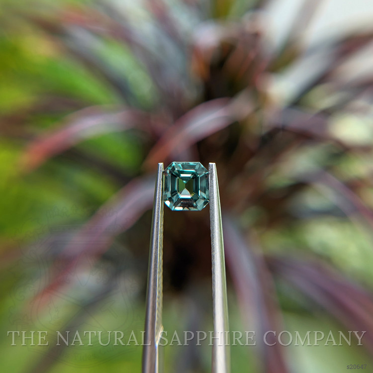 0.82 Ct. Bluish Green Sapphire from Tanzania