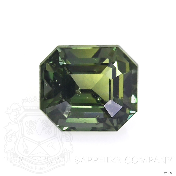 0.72 Ct. Green Sapphire from Tanzania