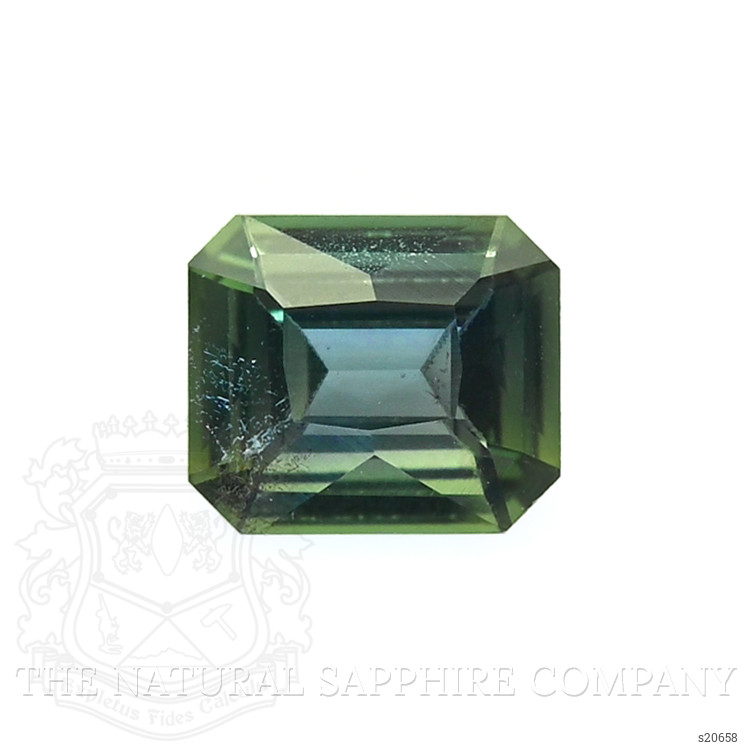 0.56 Ct. Bluish Green Sapphire from Tanzania