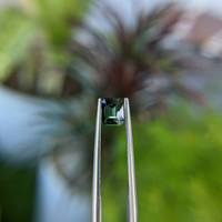 0.56 Ct. Bluish Green Sapphire from Tanzania Life Style