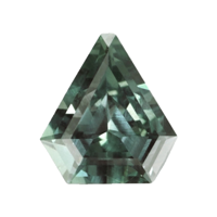 0.87 Ct. Bluish Green Sapphire from Montana Video