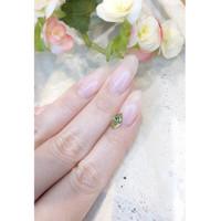 0.97 Ct. Yellowish Green Sapphire from Montana Life Style