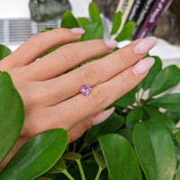 1.28 Ct. Pink Sapphire from Ceylon (Sri Lanka) Life Style
