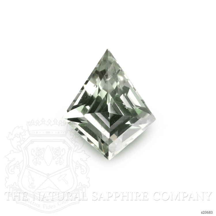 0.97 Ct. Green Sapphire from Montana