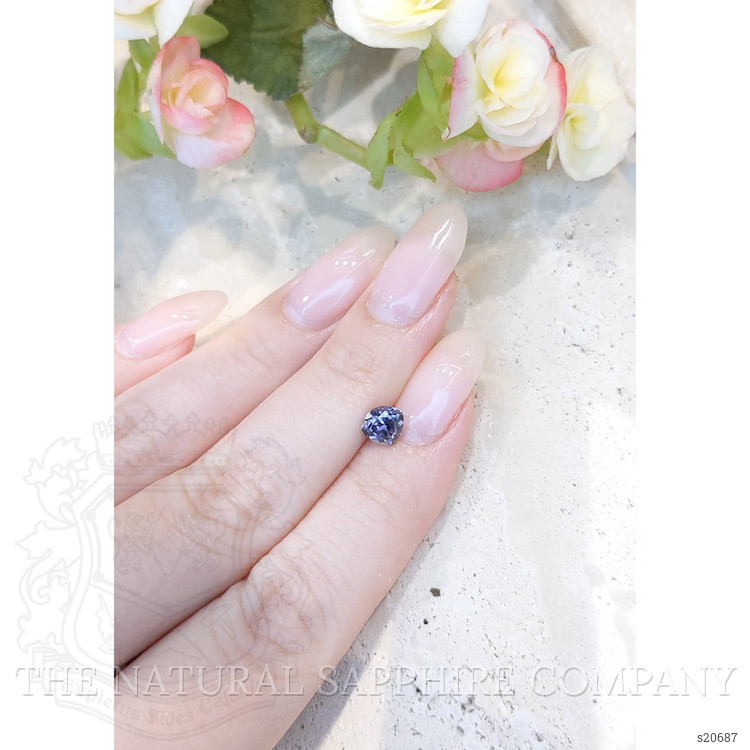 1.00 Ct. Violet Sapphire from Montana
