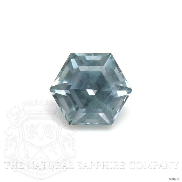 1.02 Ct. Greyish Blue Sapphire from Montana