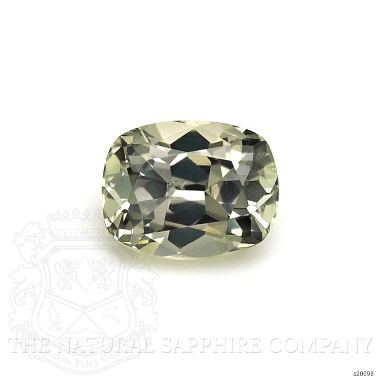 1.05 Ct. Yellowish Green Sapphire from Montana