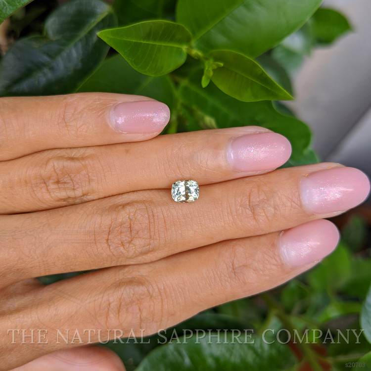 1.08 Ct. Bi Color Sapphire from Montana