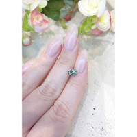 1.10 Ct. Bluish Green Sapphire from Montana Life Style