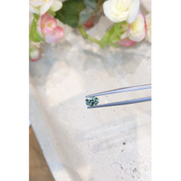 1.10 Ct. Bluish Green Sapphire from Montana Life Style