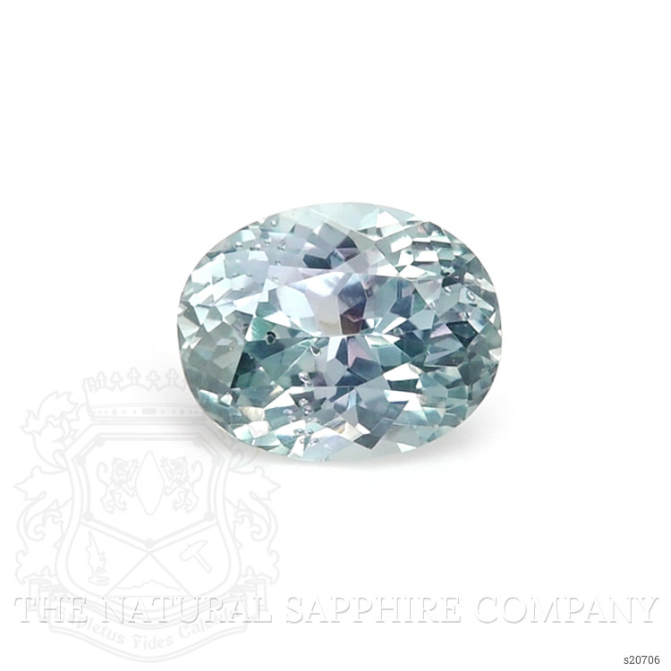 1.10 Ct. Greenish Blue Sapphire from Montana