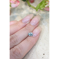 1.10 Ct. Greenish Blue Sapphire from Montana Life Style