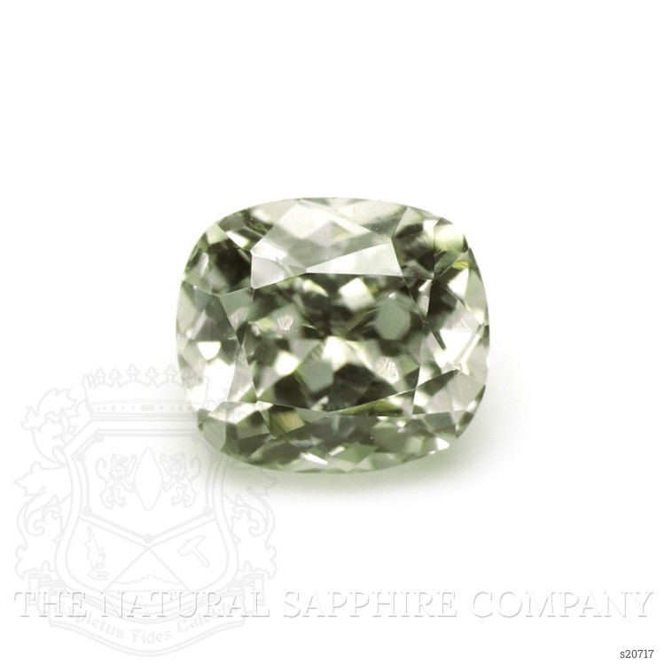 0.90 Ct. Green Sapphire from Montana