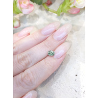 1.00 Ct. Bluish Green Sapphire from Montana Life Style