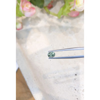 1.00 Ct. Bluish Green Sapphire from Montana Life Style